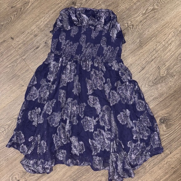 *NWOT* Free People Gardenia Mini Dress in Eclipse - Picture 5 of 8